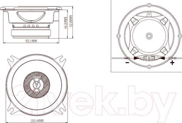Изображение товара Коаксиальная АС JBL Stage3 427F