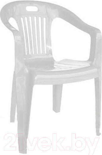 Изображение товара Стул пластиковый Стандарт Пластик Групп Комфорт-1 (белый)
