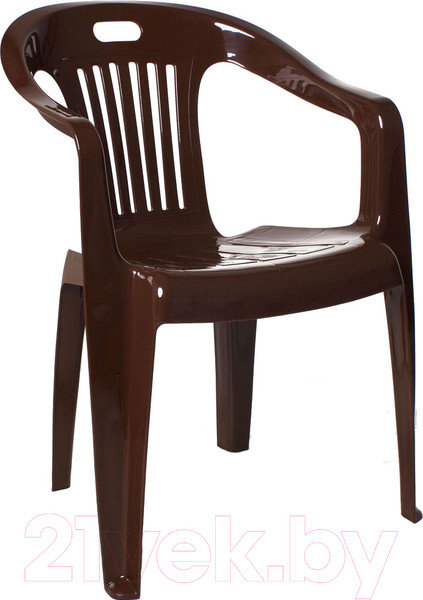 Изображение товара Стул пластиковый Стандарт Пластик Групп Комфорт-1 (шоколад)