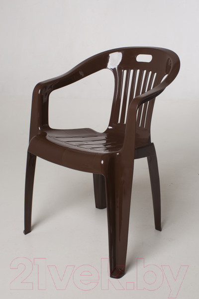 Изображение товара Стул пластиковый Стандарт Пластик Групп Комфорт-1 (шоколад)