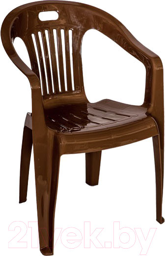 Изображение товара Стул пластиковый Стандарт Пластик Групп Комфорт-1 (шоколад)