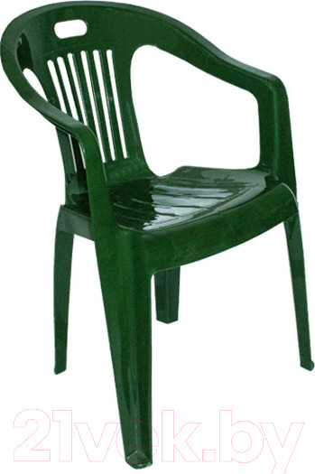 Изображение товара Стул пластиковый Стандарт Пластик Групп Комфорт-1 (темно-зеленый)