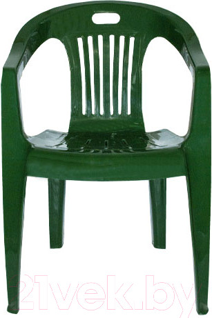 Изображение товара Стул пластиковый Стандарт Пластик Групп Комфорт-1 (темно-зеленый)