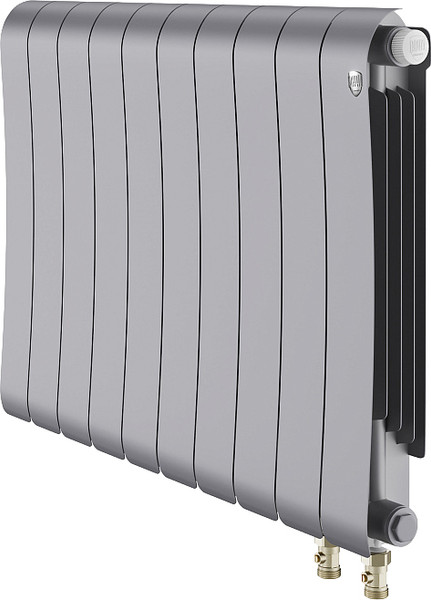 Изображение товара Радиатор биметаллический Royal Thermo Infinity 500 Silver Satin VR80 (10 секций)