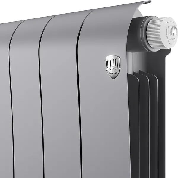 Изображение товара Радиатор биметаллический Royal Thermo Infinity 500 Silver Satin VR80 (12 секций)