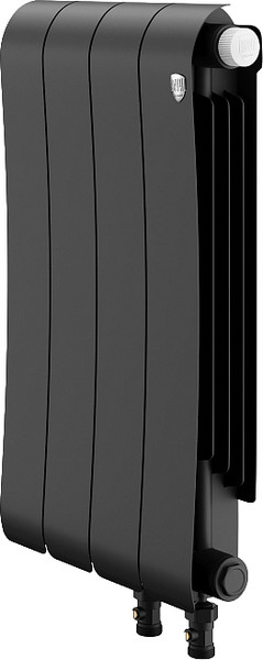 Изображение товара Радиатор биметаллический Royal Thermo Infinity 500 Noir Sable VR80 (4 секции)