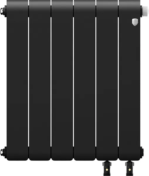 Изображение товара Радиатор биметаллический Royal Thermo Infinity 500 Noir Sable VR80 (6 секций)