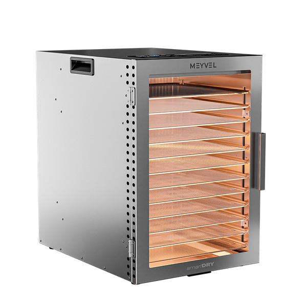 Изображение товара Сушильный шкаф для овощей и фруктов Meyvel MDH12-1S (Inox)