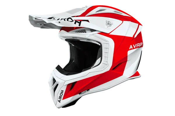 Мотошлем Airoh Aviator Ace 2 Iron AV22I55-XL (XL, красный глянец) — фото 3