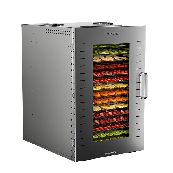 Изображение товара Сушильный шкаф для овощей и фруктов Meyvel MDH16-1S (Inox)