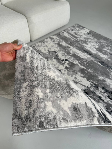 Изображение товара Ковер LAXMI Athena 7472 прямоугольник (1.6x3, Grey/Grey)