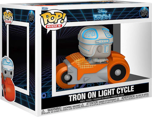 Фигурка коллекционная Funko POP! Rides Disney. Tron 1982. Tron On Light Cycle / Fun80206 — фото 6