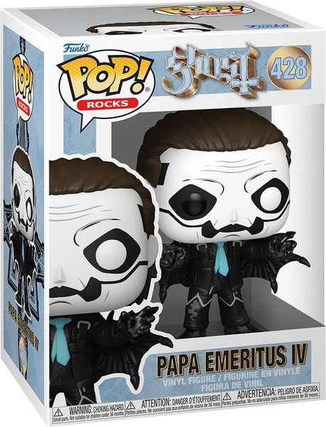 Фигурка коллекционная Funko POP! Rocks. Ghost Papa Emeritus IV Bat Outfit / Fun86348 — фото 6