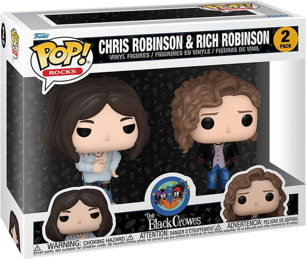 Набор фигурок коллекционных Funko POP! Rocks. The Black Crowes. Chris & Rich Robinson / Fun79815 (2шт) — фото 6