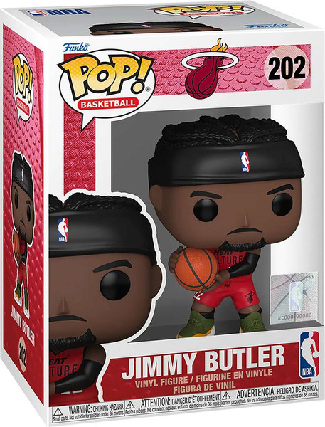 Фигурка коллекционная Funko POP! NBA Heat. Jimmy Butler City Edition 24-25 / Fun83845 — фото 6