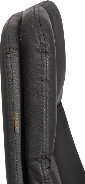 Изображение товара Кресло офисное Tetchair Eton хром 5Д (кожзам черный 36-6)
