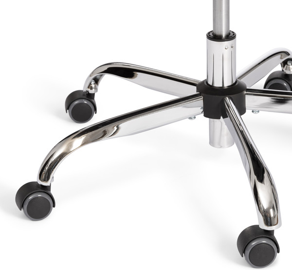 Изображение товара Кресло офисное Tetchair Eton хром 5Д (кожзам черный 36-6)