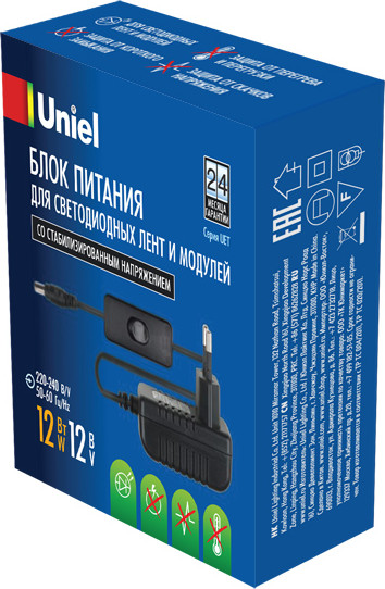 Блок питания для светильника Uniel UET-VPA-012A20 / 06313 — фото 3