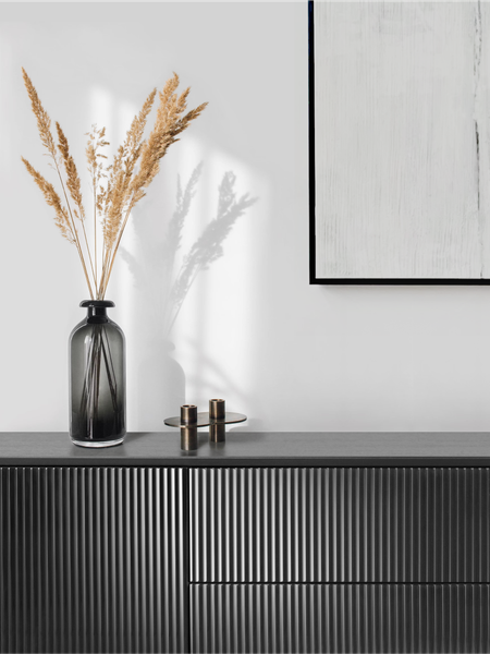 Изображение товара Тумба Metaldesign Проксима MD 7157.01.40 (черный/рифленое-черный)