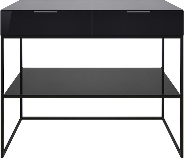Изображение товара Консольный столик Metaldesign Кварт-М MD 7110.01/01.01 Noir (черный)