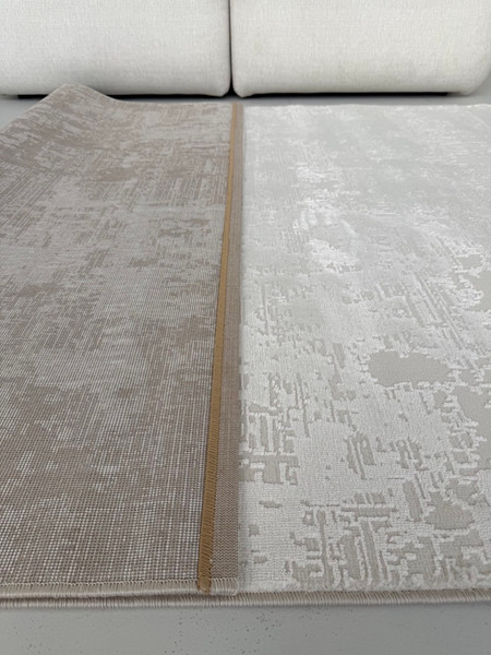 Изображение товара Ковер LAXMI Comfort 102 прямоугольник (1x2, Cream/Cream)