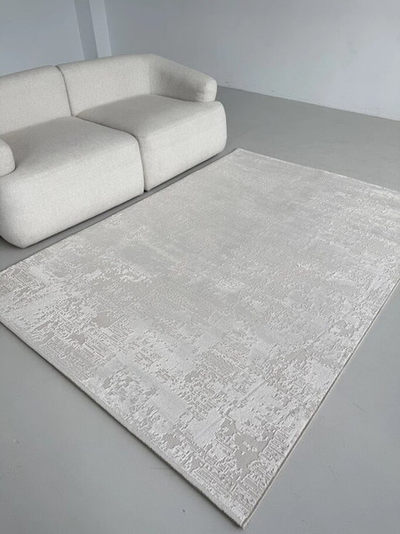 Изображение товара Ковер LAXMI Comfort 102 прямоугольник (1x2, Cream/Cream)