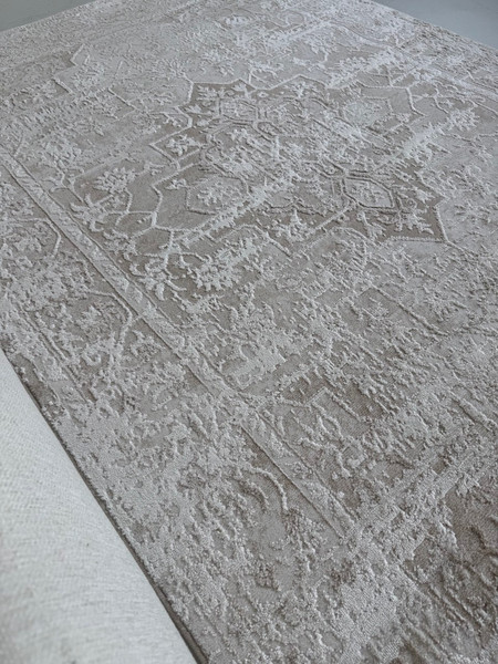 Изображение товара Ковер LAXMI Comfort 329 прямоугольник (1x2, Cream/Cream)