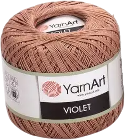Изображение товара Пряжа для вязания Yarnart Виолет 50г 282м / 15 (кофейный)