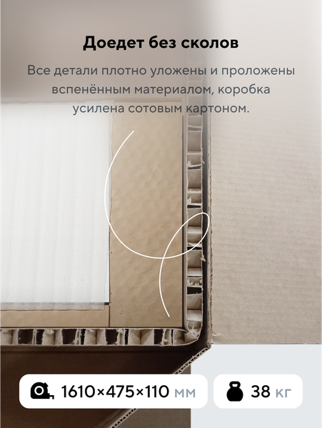 Изображение товара Тумба Metaldesign Проксима MD 7150.06.41 (белый/рифленое-белый)