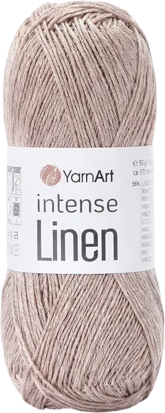 Изображение товара Пряжа для вязания Yarnart Интенс линен 50г 175м / 4103 (какао)