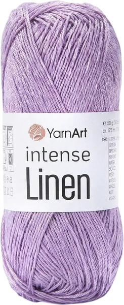 Изображение товара Пряжа для вязания Yarnart Интенс линен 50г 175м / 4111 (сиреневый)