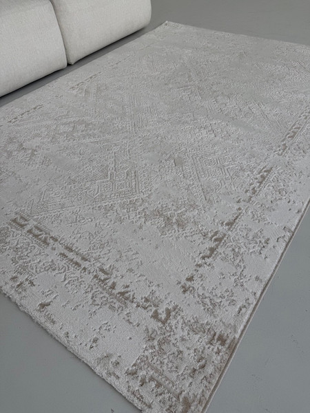 Изображение товара Коврик LAXMI Comfort 454 прямоугольник (1.2x1.8, Cream/Cream)