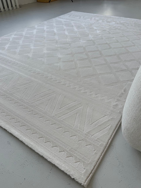 Изображение товара Ковер LAXMI Comfort 847 прямоугольник (1.5x2, Cream/Cream)