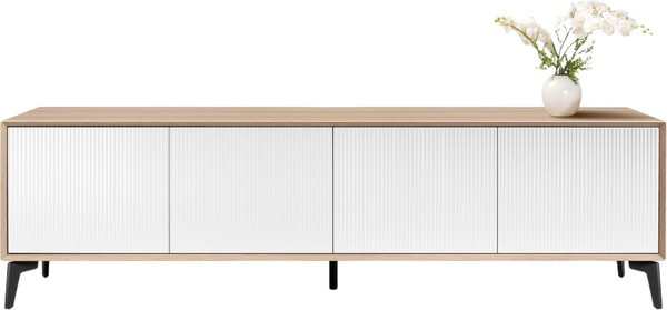 Изображение товара Тумба Metaldesign Проксима MD 7152.15.41 (дуб честерфилд/рифленое-белый)