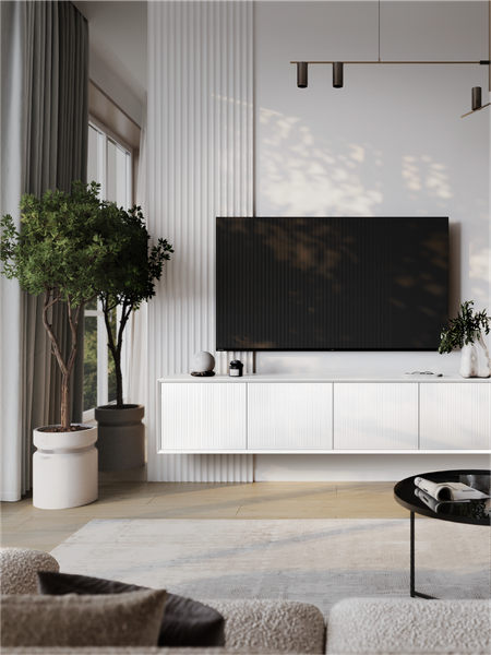 Изображение товара Тумба Metaldesign Проксима MD 7153.06.41 (белый/рифленое-белый)