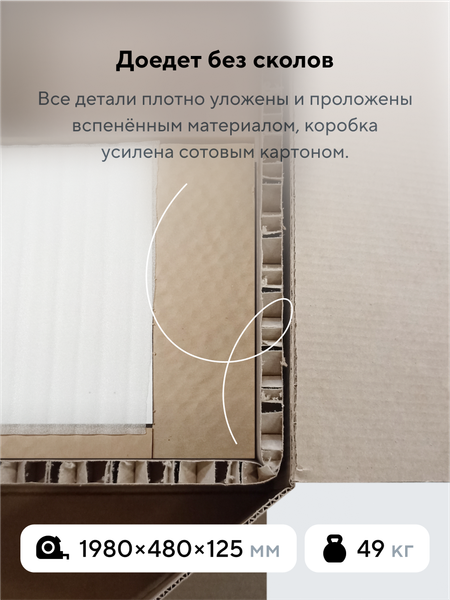 Изображение товара Тумба Metaldesign Проксима MD 7153.15.41 (дуб честерфилд/рифленое-белый)