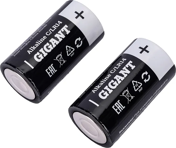Изображение товара Комплект батареек Gigant LR14 (2шт)