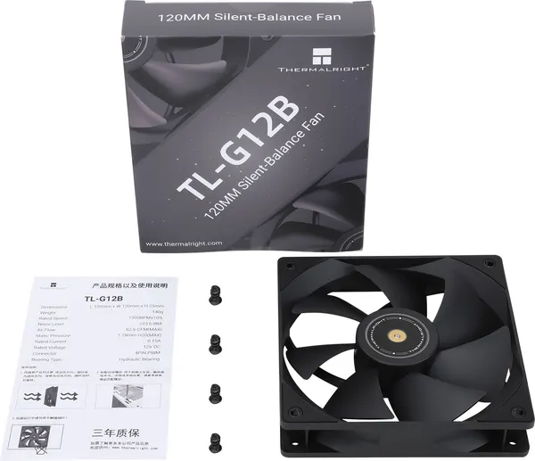 Изображение товара Вентилятор для корпуса Thermalright TL-G12B