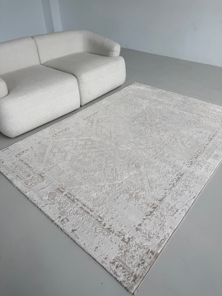 Изображение товара Ковер LAXMI Comfort 454 прямоугольник (2x2, Cream/Cream)