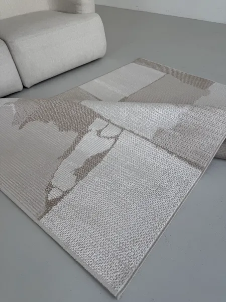 Изображение товара Коврик LAXMI Comfort 461 прямоугольник (0.8x1.5, Cream/Beige)