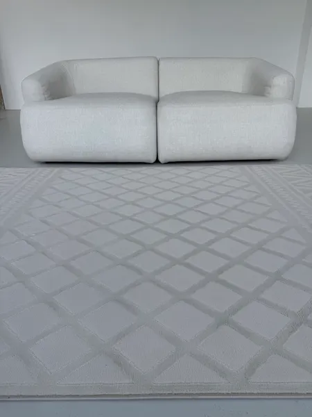 Изображение товара Коврик LAXMI Comfort 847 прямоугольник (0.8x1.5, Cream/Cream)