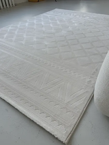 Изображение товара Коврик LAXMI Comfort 847 прямоугольник (0.8x1.5, Cream/Cream)