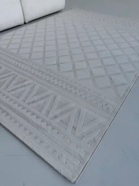 Изображение товара Коврик LAXMI Comfort 847 прямоугольник (0.8x1.5, Cream/Cream)