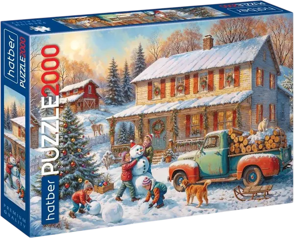 Изображение товара Пазл Hatber Premium Веселые каникулы / 2000ПЗ1_35215 (2000эл)