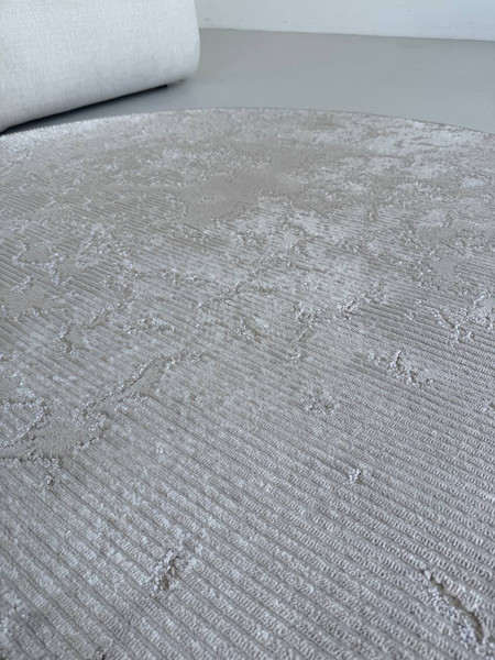 Изображение товара Ковер LAXMI Comfort Plus 197 круг (2.4x2.4, Beige/Cream)