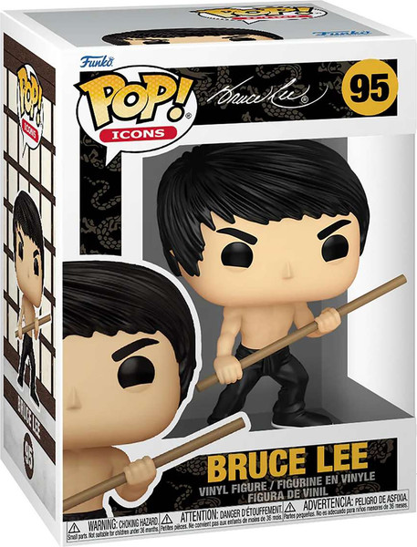 Фигурка коллекционная Funko POP! Icons. Bruce Lee Dynamic / Fun86522 — фото 6