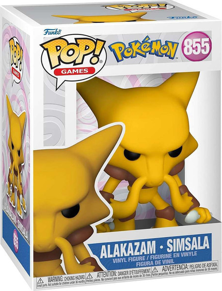 Фигурка коллекционная Funko POP! Games. Pokemon. Alakazam EMEA / Fun74216 — фото 6