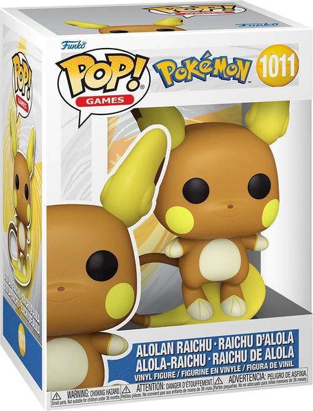 Фигурка коллекционная Funko POP! Games. Pokemon. Alolan Raichu EMEA / Fun85800 — фото 6
