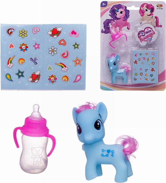 Игровой набор Наша игрушка Пони-единорог / PT-01388 (голубая) — фото 6
