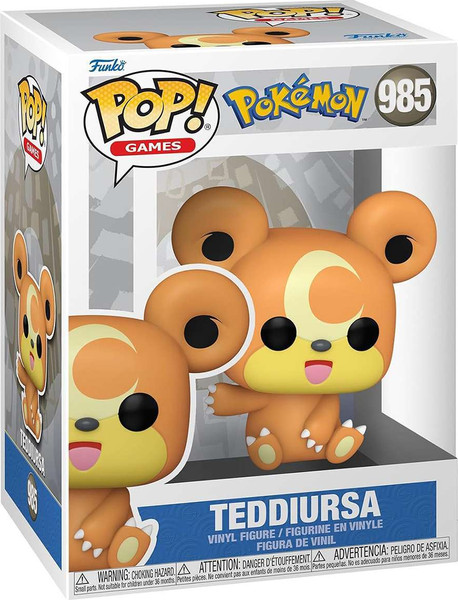 Фигурка коллекционная Funko POP! Games. Pokemon. Teddiursa EMEA / Fun70936 — фото 6